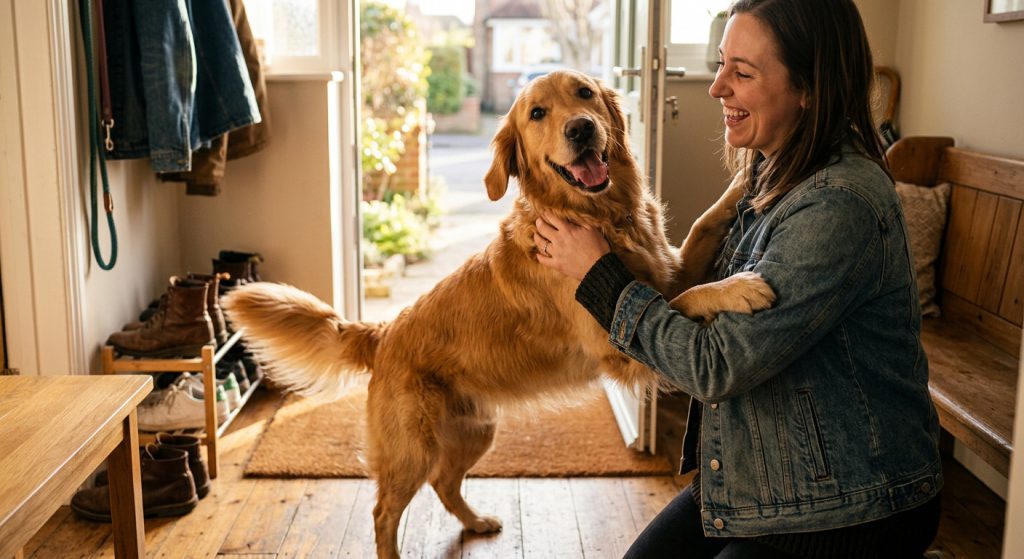 dog-jumping-up-to-greet-owner-at-front-door